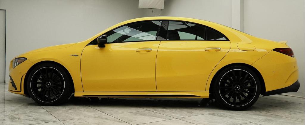used 2023 Mercedes-Benz AMG CLA 35 car, priced at $36,900