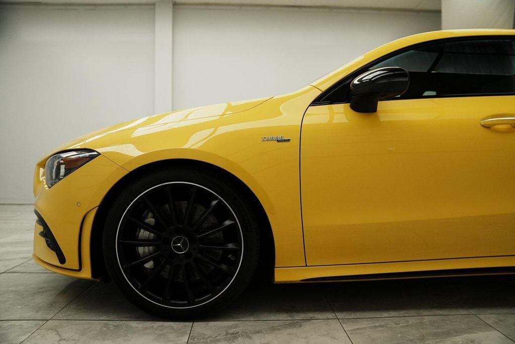 used 2023 Mercedes-Benz AMG CLA 35 car, priced at $36,900