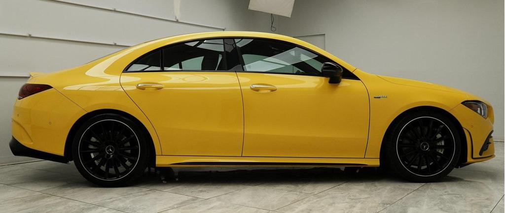 used 2023 Mercedes-Benz AMG CLA 35 car, priced at $36,900