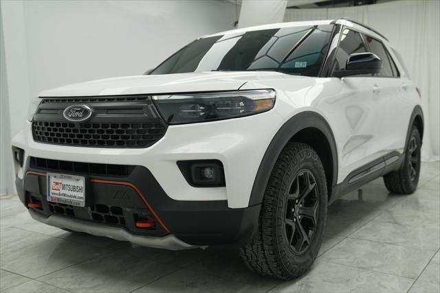 used 2022 Ford Explorer car, priced at $34,400