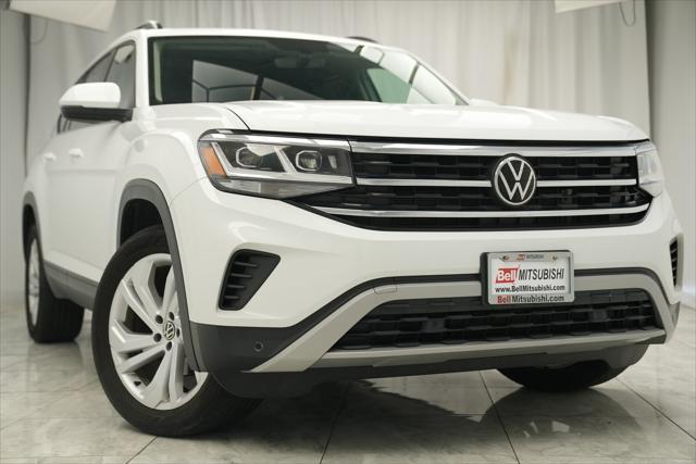 used 2021 Volkswagen Atlas car, priced at $27,900