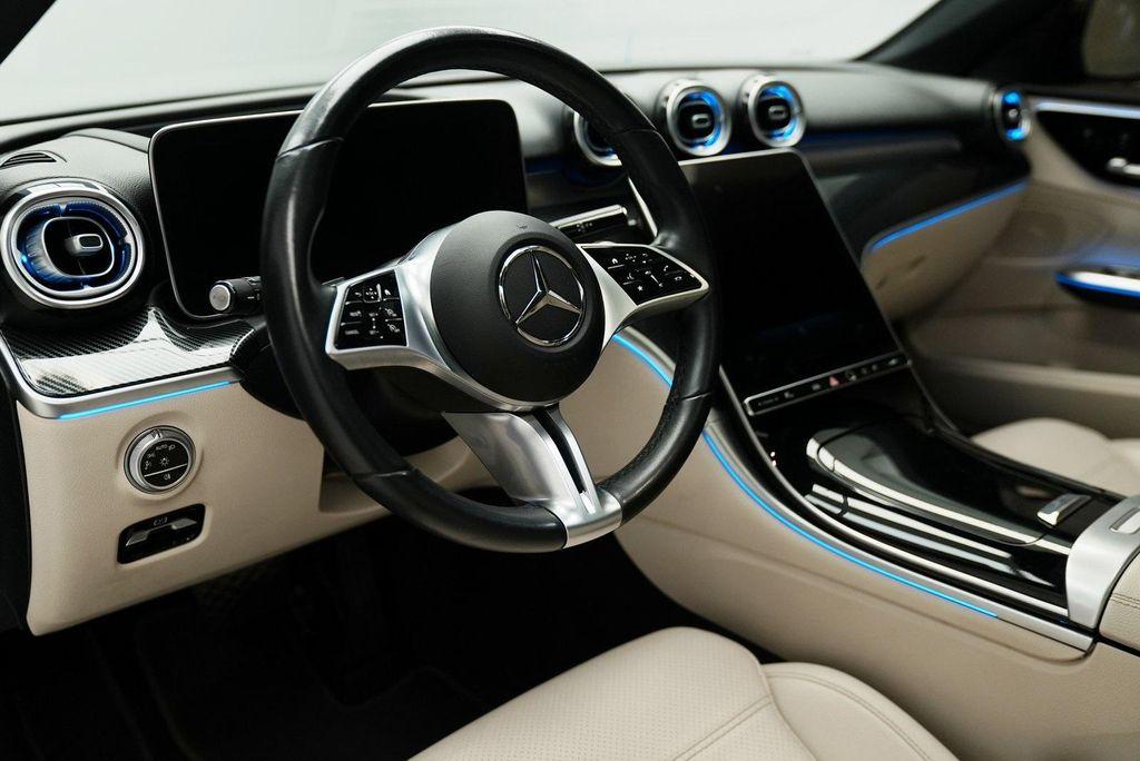 used 2022 Mercedes-Benz C-Class car, priced at $32,700