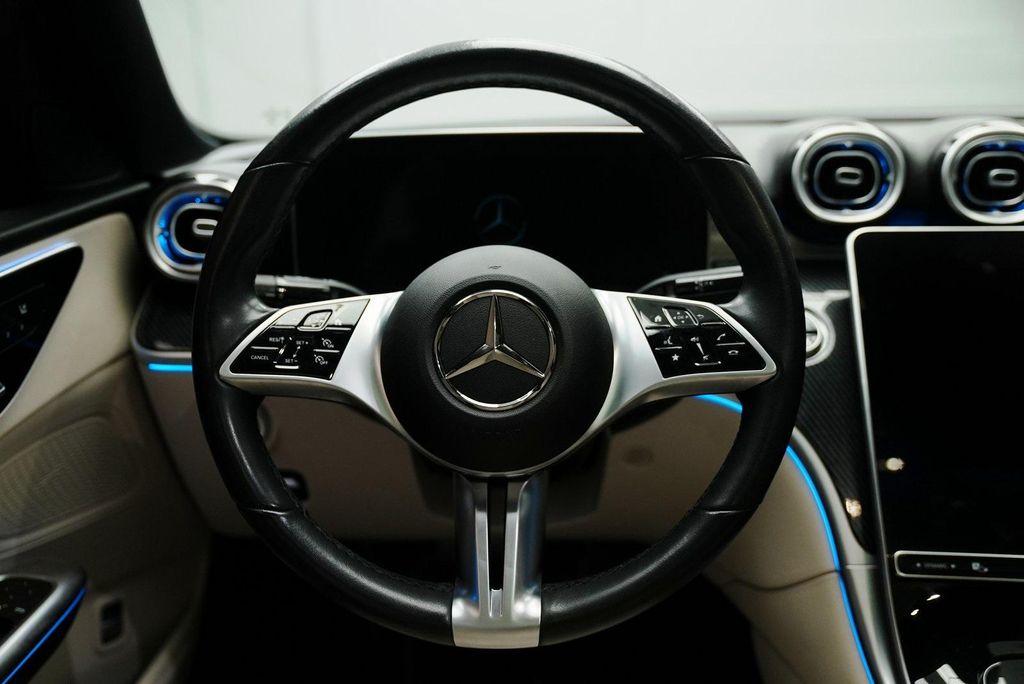 used 2022 Mercedes-Benz C-Class car, priced at $32,700