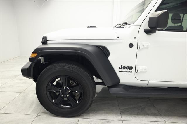 used 2020 Jeep Wrangler Unlimited car, priced at $30,600