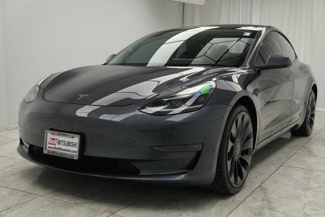 used 2021 Tesla Model 3 car, priced at $33,500