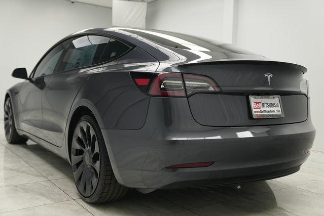 used 2021 Tesla Model 3 car, priced at $33,500
