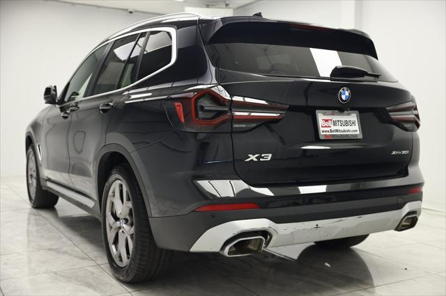 used 2022 BMW X3 car, priced at $34,500