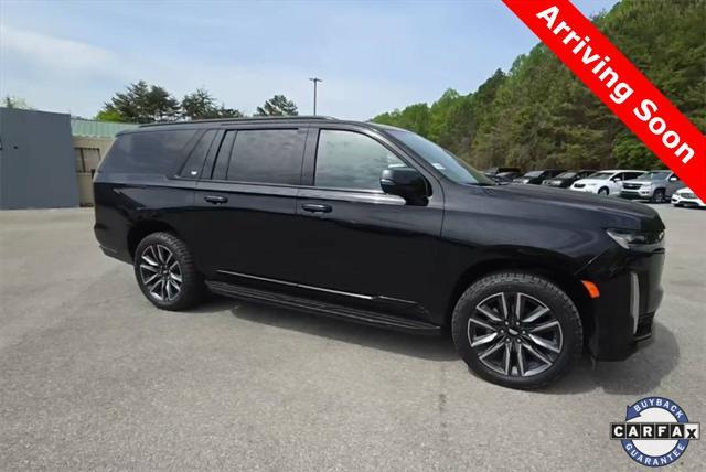 used 2023 Cadillac Escalade ESV car, priced at $68,995