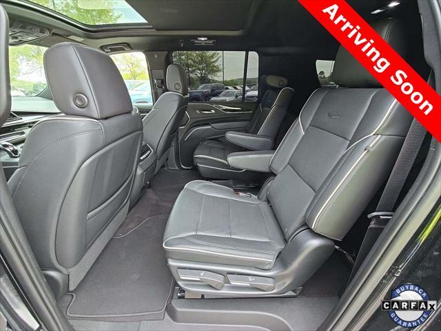 used 2023 Cadillac Escalade ESV car, priced at $68,995