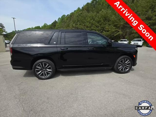 used 2023 Cadillac Escalade ESV car, priced at $68,995