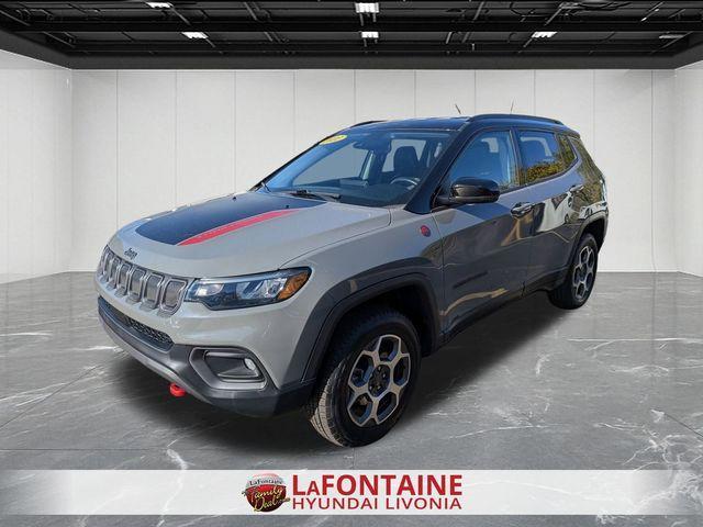 used 2022 Jeep Compass car, priced at $22,934