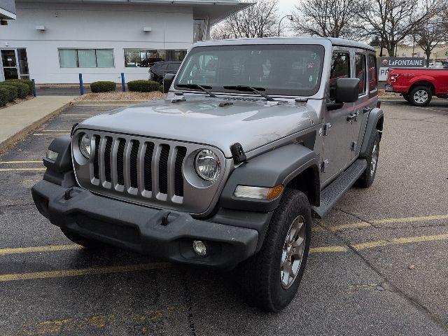 used 2020 Jeep Wrangler Unlimited car, priced at $27,854