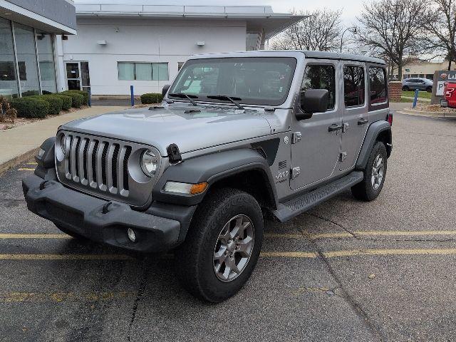 used 2020 Jeep Wrangler Unlimited car, priced at $27,854