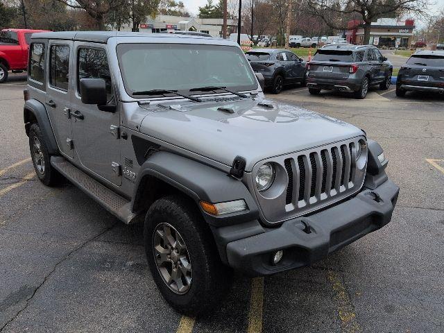 used 2020 Jeep Wrangler Unlimited car, priced at $27,854