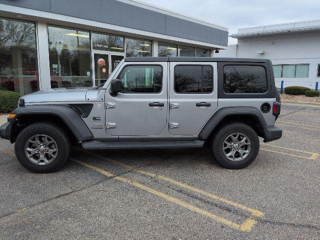 used 2020 Jeep Wrangler Unlimited car, priced at $27,854