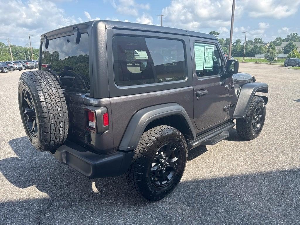 used 2021 Jeep Wrangler car, priced at $32,995