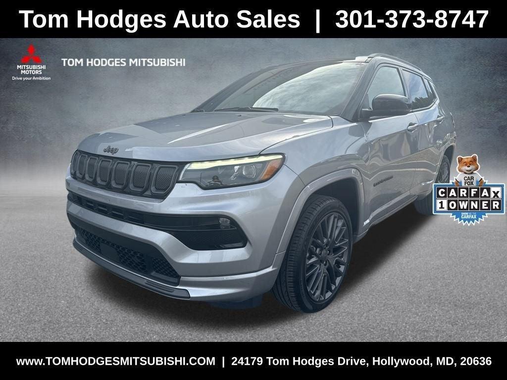 used 2022 Jeep Compass car, priced at $25,499