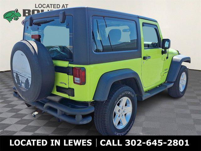 used 2016 Jeep Wrangler car, priced at $15,000