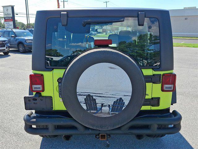 used 2016 Jeep Wrangler car, priced at $15,000