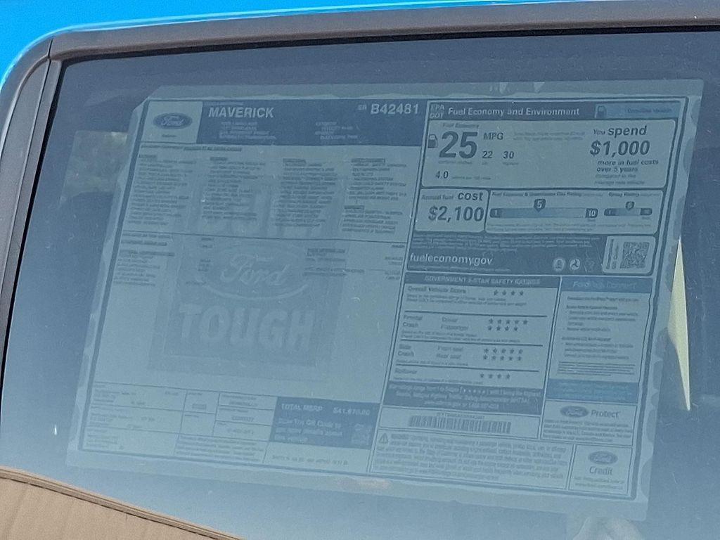 new 2025 Ford Maverick car, priced at $39,547