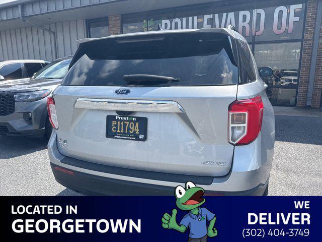 used 2021 Ford Explorer car, priced at $24,405