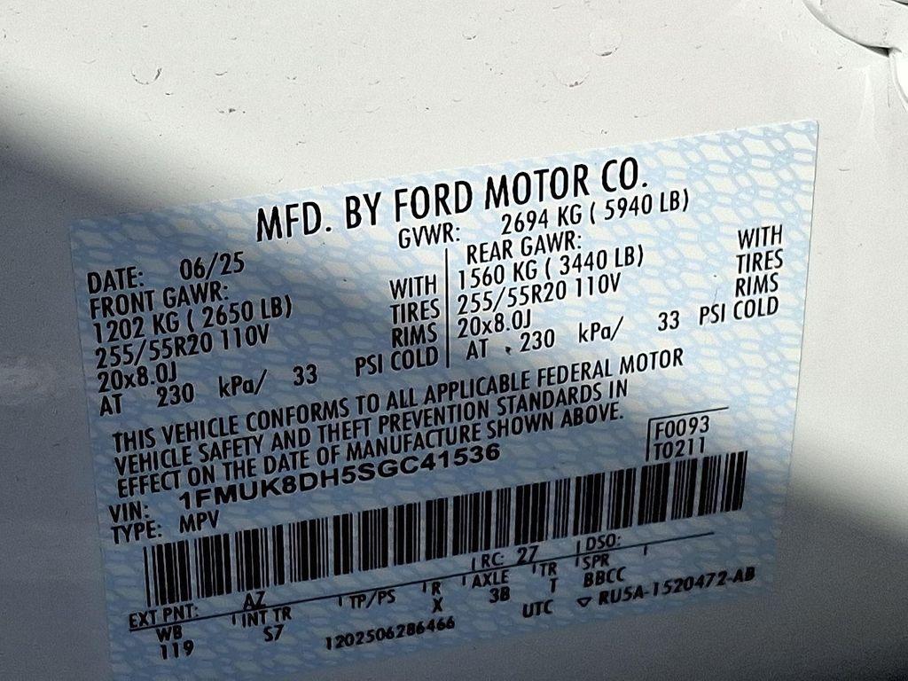 new 2025 Ford Explorer car, priced at $46,397