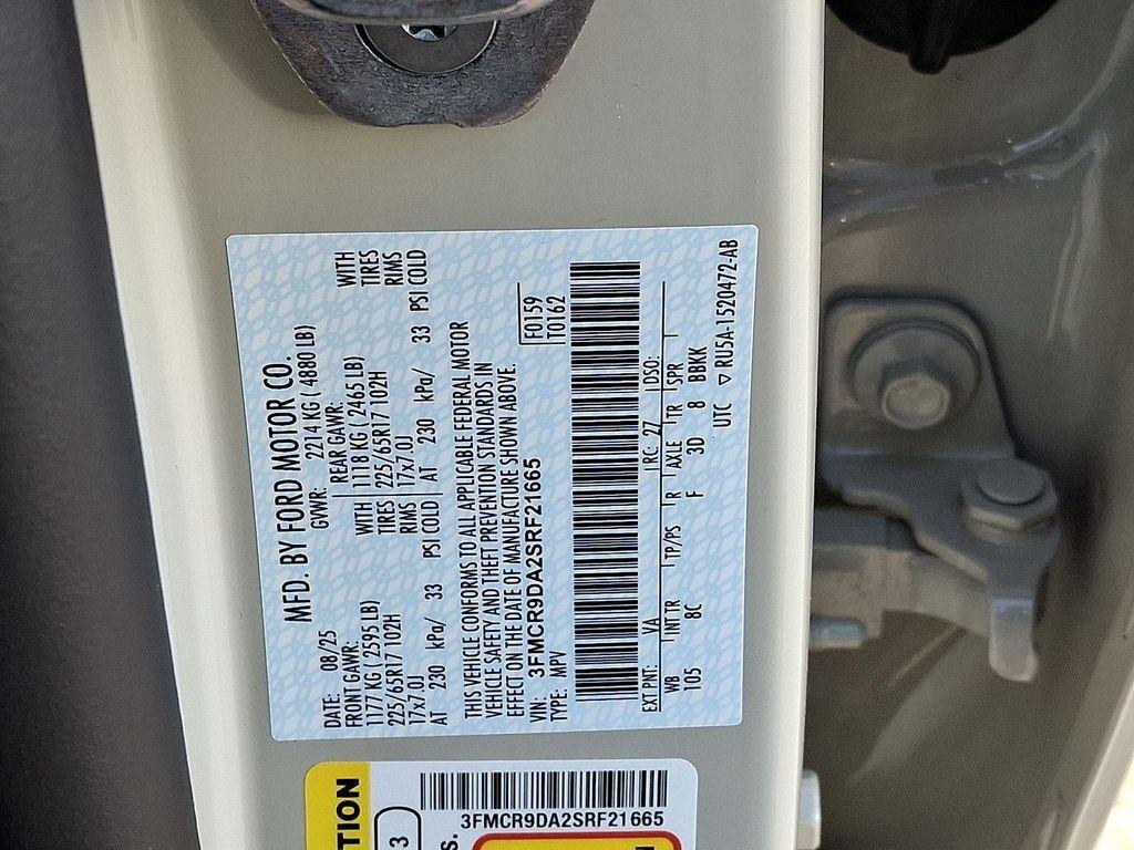 new 2025 Ford Bronco Sport car, priced at $40,945