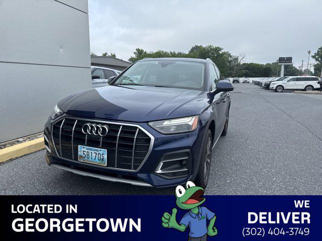 used 2021 Audi Q5 car, priced at $23,675