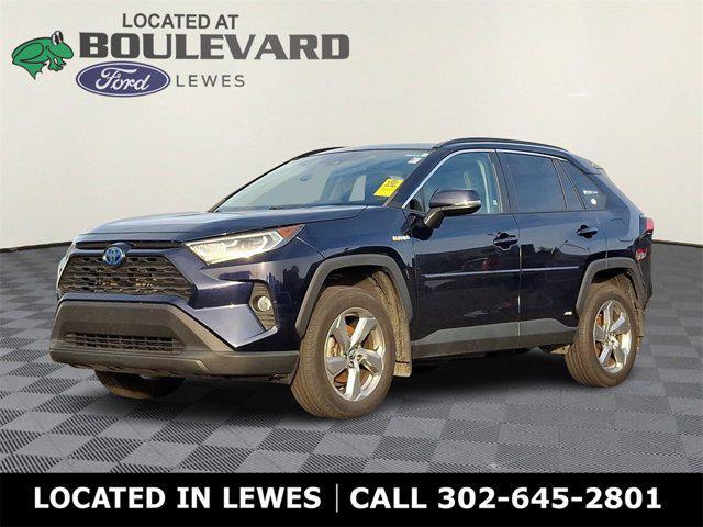 used 2021 Toyota RAV4 Hybrid car, priced at $30,500