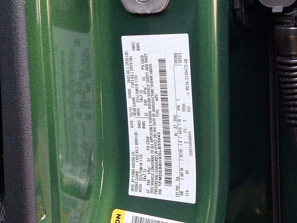 new 2025 Ford Bronco car, priced at $48,861