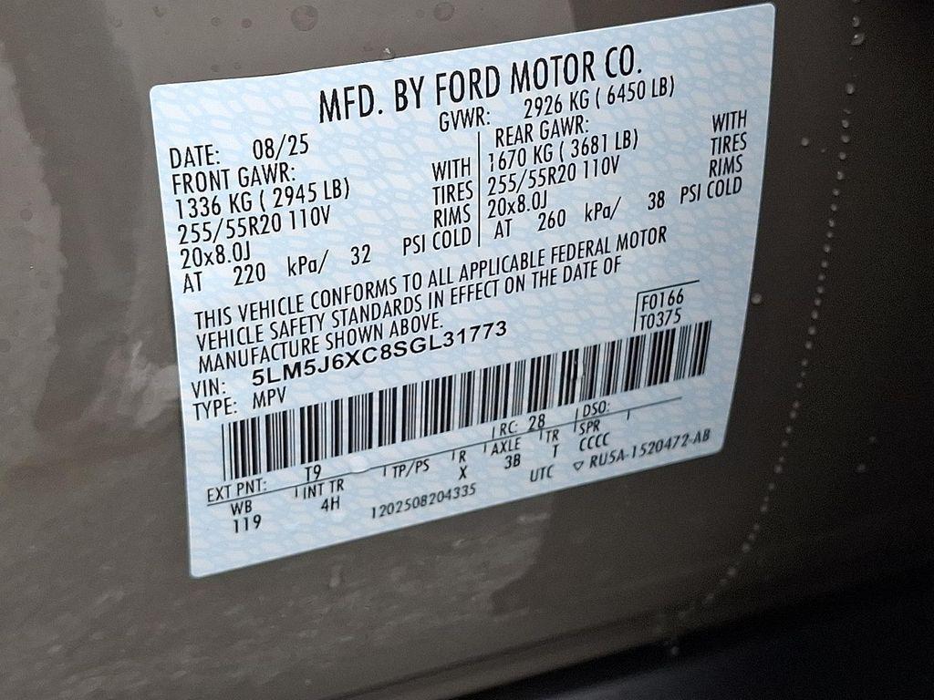 new 2025 Lincoln Aviator car, priced at $64,240