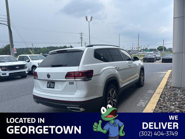 used 2021 Volkswagen Atlas car, priced at $23,995