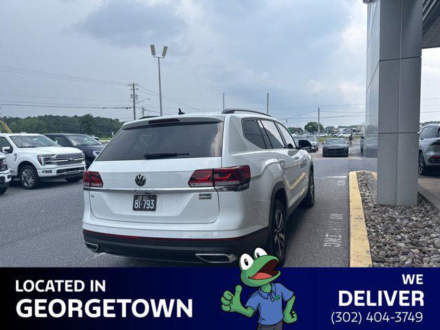 used 2021 Volkswagen Atlas car, priced at $23,995