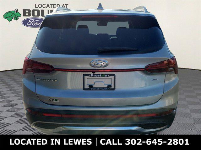 used 2021 Hyundai Santa Fe car, priced at $18,500