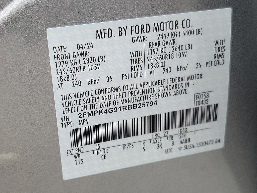 new 2024 Ford Edge car, priced at $35,966