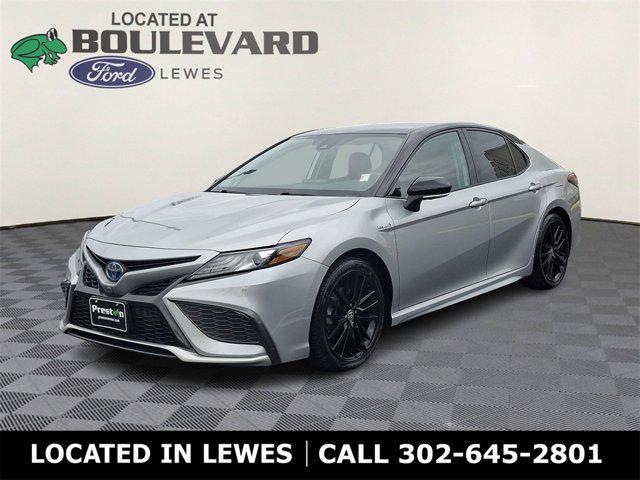 used 2021 Toyota Camry car, priced at $28,500