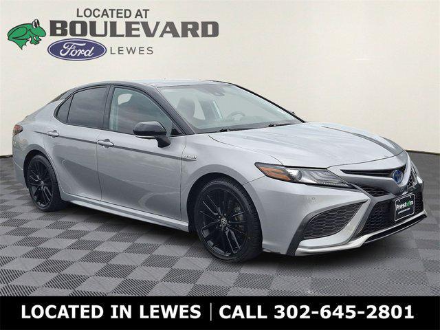 used 2021 Toyota Camry car, priced at $28,500