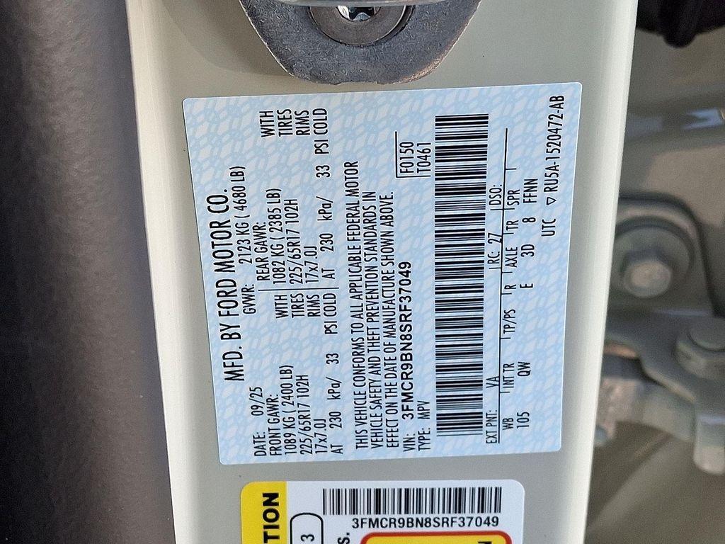 new 2025 Ford Bronco Sport car, priced at $32,865