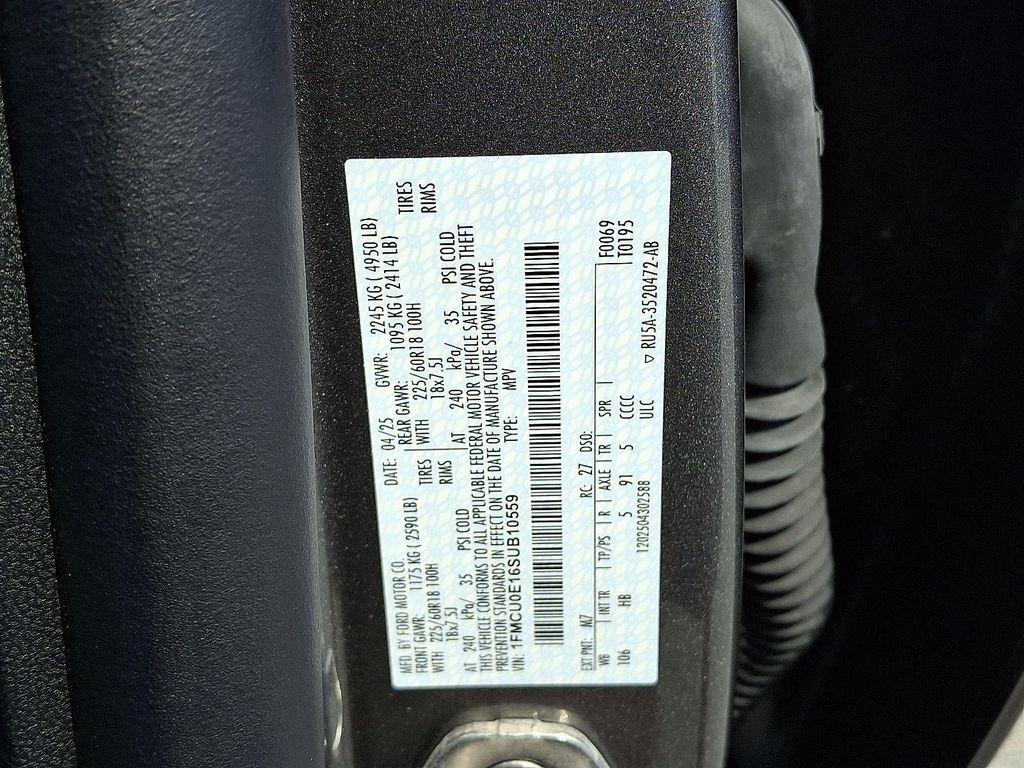 new 2025 Ford Escape PHEV car, priced at $27,968