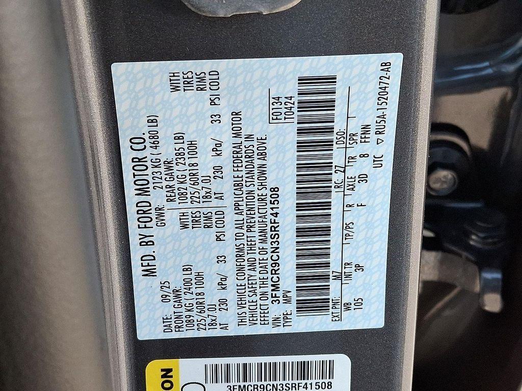 new 2025 Ford Bronco Sport car, priced at $37,380