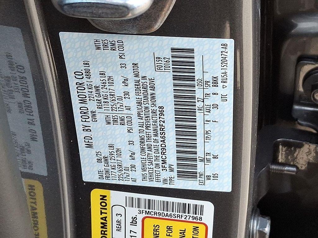 new 2025 Ford Bronco Sport car, priced at $40,574