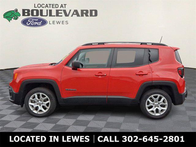 used 2018 Jeep Renegade car, priced at $17,500