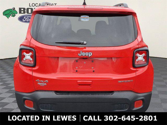 used 2018 Jeep Renegade car, priced at $17,500