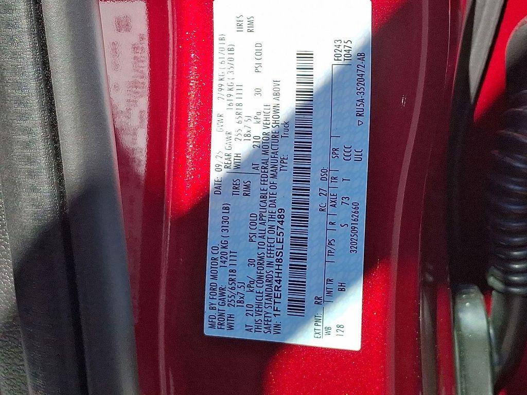 new 2025 Ford Ranger car, priced at $42,615