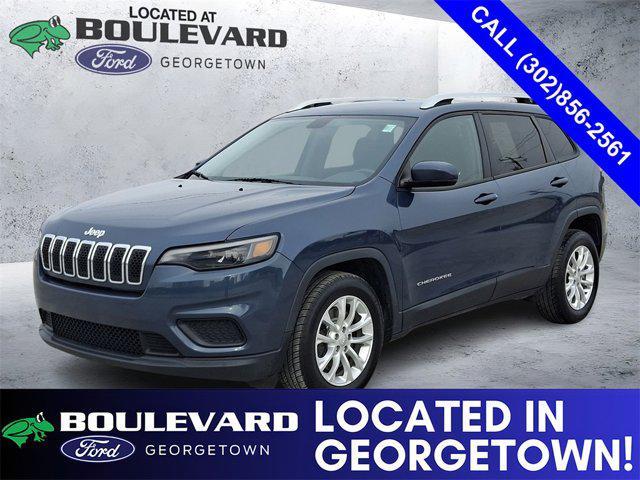 used 2020 Jeep Cherokee car, priced at $12,750