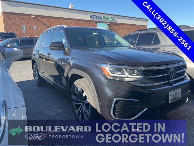 used 2021 Volkswagen Atlas car, priced at $33,000