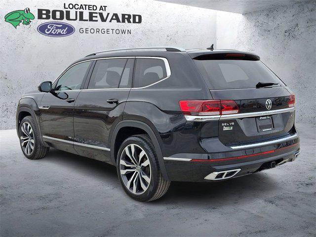 used 2021 Volkswagen Atlas car, priced at $31,800