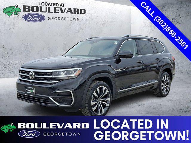 used 2021 Volkswagen Atlas car, priced at $31,800