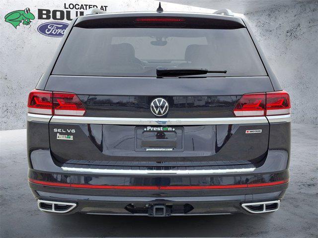 used 2021 Volkswagen Atlas car, priced at $31,800