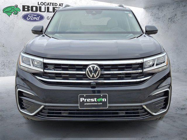 used 2021 Volkswagen Atlas car, priced at $31,800